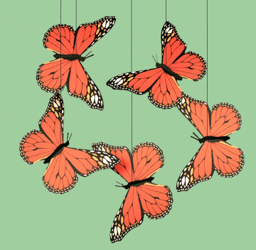 Monarch Butterflies Mobile